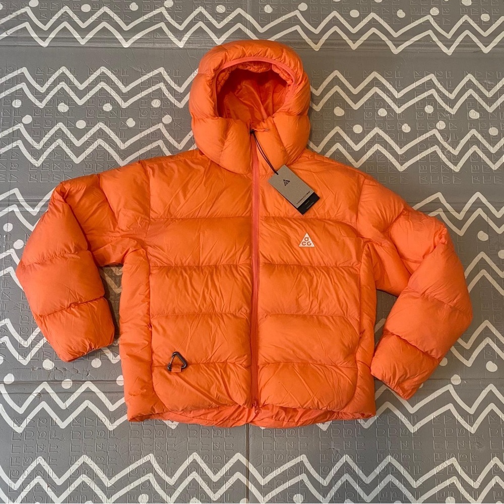 Vintage retro Nike Acg winter down anorak puffer jacket